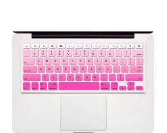 Gradient Ombre Colors UK/US layout Keyboard Cover Silicone Skin for MacBook Pro, Air 13" 15" 17" Retina