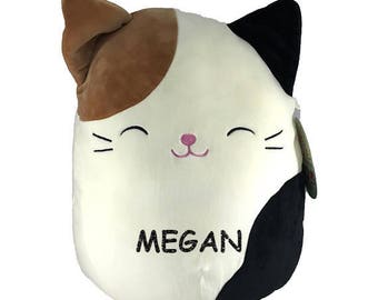 cat squish pillow