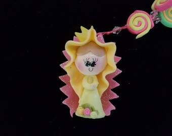 12 Baptism favors, lady of guadalupe rosary favors