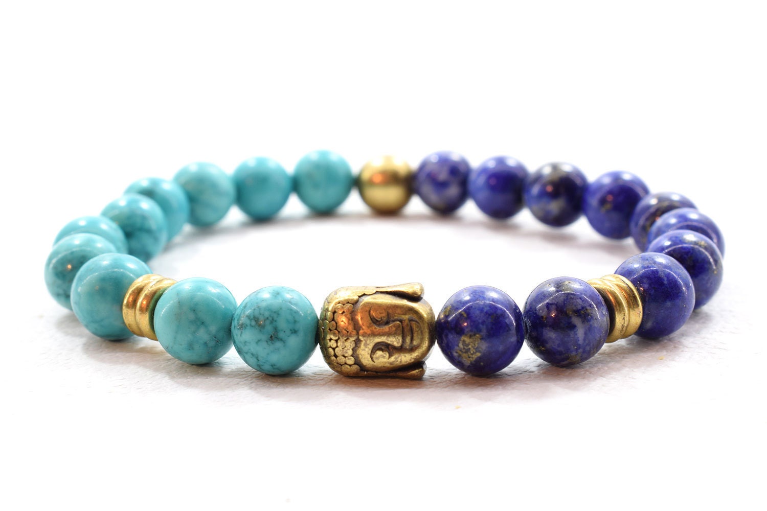 Lapis Lazuli Buddha Bracelet