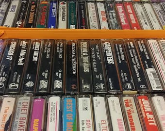 Cassette Tapes #2. 80's-90's Rock, Soundtracks, Oldies,. See list below.