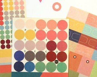 Stickers 8 sheets sets Petit Deco Basic