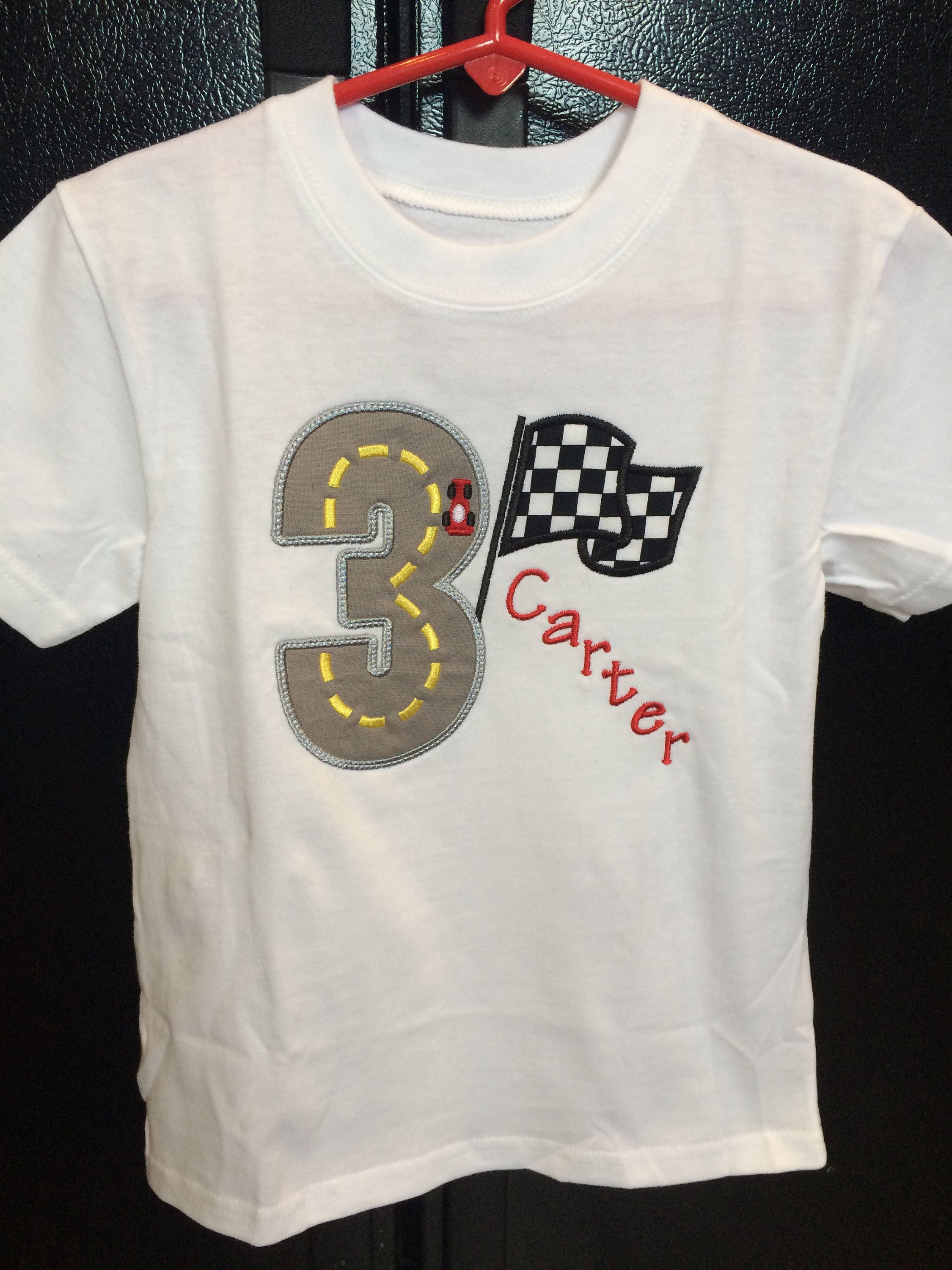 because racecar shirt