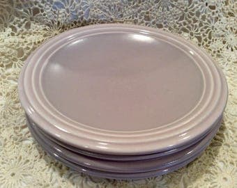 Pfaltzgraff Lavender dinner plates, set of four (4)