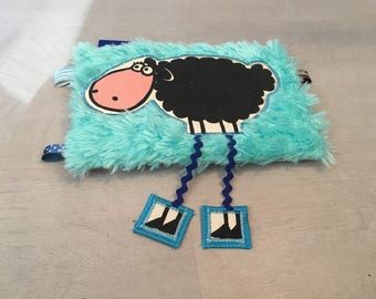 Blue sheep cuddly with long legs