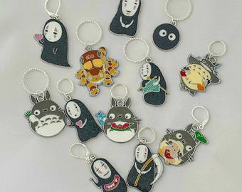 Studio Ghibli Enamel Charms