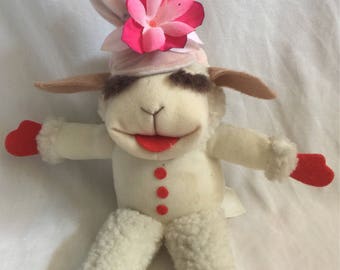 stuffed animal lamb chop