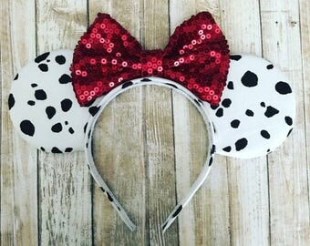Dalmation Mouse Ears