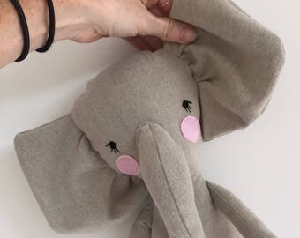 Toy stuffed animal toy baby and child