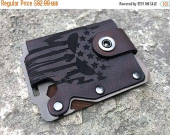 Summer Sale Special Edition-Kodiak Hero men's wallet (Custom Bearskin-Dark Earth metal)-Free Shipping