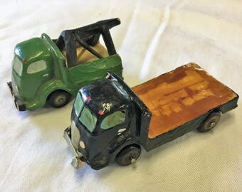 AUBURN RUBBER CORP. Vintage Toy Trucks Flat Bed & Tow Truck Rubber Tires