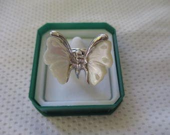 anello farfalla argento 925 - sterling silver 925 ring (butterfly)