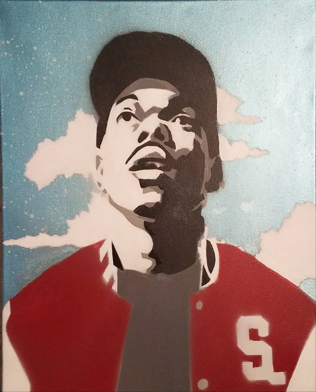 Chance the rapper painting