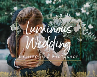 Luminous Film Wedding Lightroom Presets & Photoshop Filters for Photographers