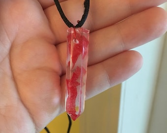 Twenty one pilots Tour de Columbus Trees Confetti Necklace