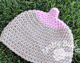 Boob Nursing Hat Newborn Ready To Ship
