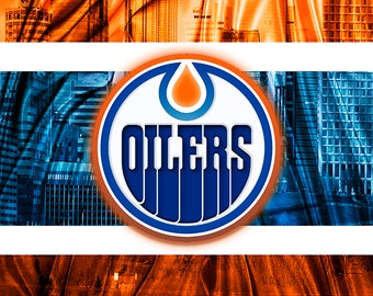 6 Edmonton Oilers Hockey themed Wine Charms Oilers Hockey
