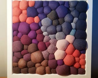 Textile wall art | Etsy