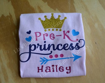 pre k shirt for girl