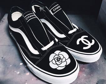 Custom Old Skool Vans x Chanel