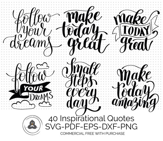 Download SVG Quotes Bundle, Motivation Svg Quote Files, Huge Svg ...