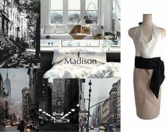Kiki de Mademoiselle Madison Homedress/Apron/Robe