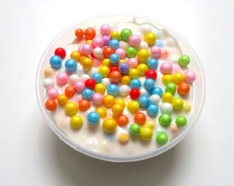 TRIX Cereal Floam Slime - Soft, Jiggly, Stretchy Cereal and Milk Slime! (Scented)