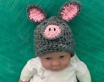 Piggy Hat for infant