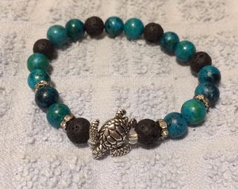 Sea turtle bracelet | Etsy