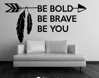 Be Brave Be Bold | Etsy