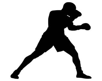 Boxing Gloves Boxer Competition Ring Fighter Exercise Sport .SVG .EPS .PNG Vector Space Clipart Digital Download Circuit Cut Cutting