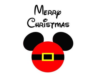 Download Mickey christmas svg | Etsy