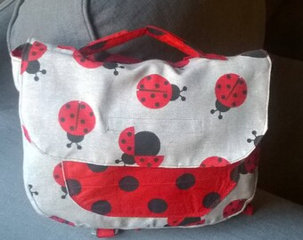 cartable coccinelle d'adele