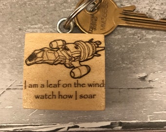 i am a leaf on the wind watch me as i splat