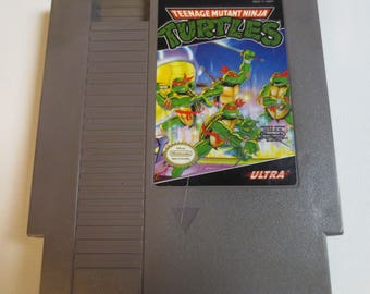 Teenage Mutant Ninja Turtles Vintage NES Game Cartridge TMNT - Tested and works!