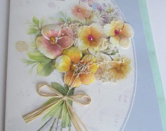 Double 3D congratulations card