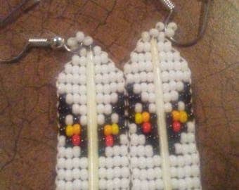 quill earrings