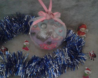 Made of plastic Christmas ball