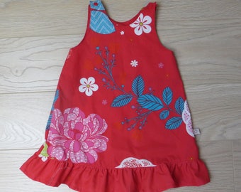 simple cotton dress, printed floral