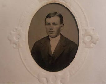 Tintype Photo of 19th Century Gentleman