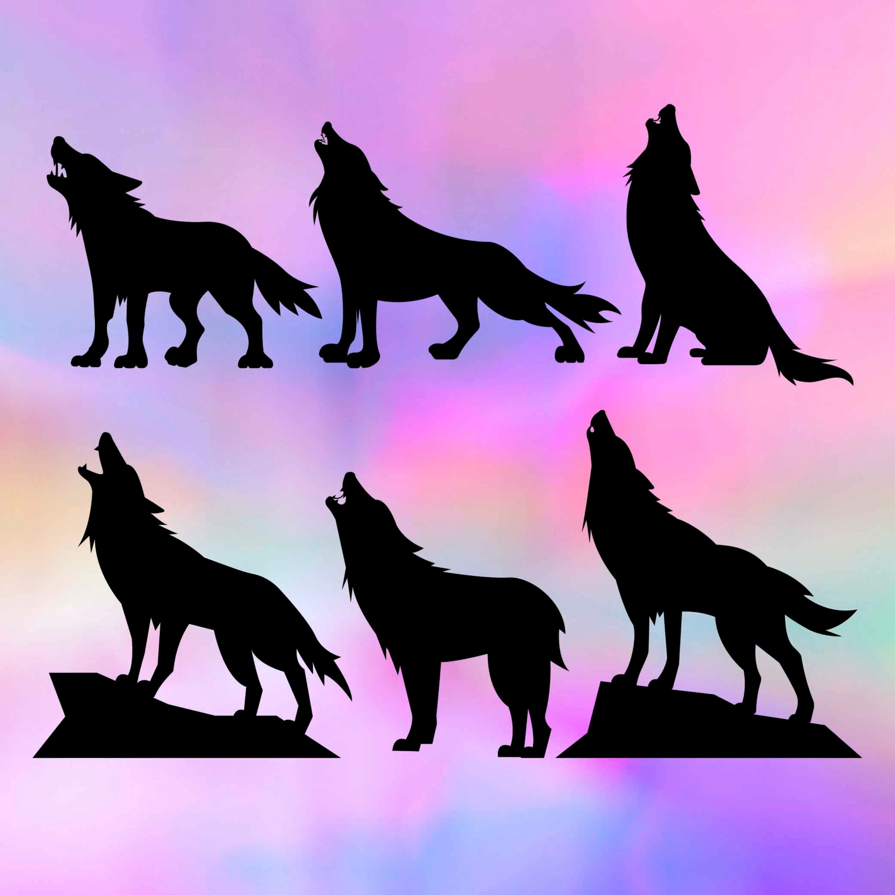 Free Free 129 Svg Baby Wolf Silhouette SVG PNG EPS DXF File