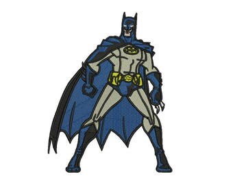 Batman Embroidery Design #4 - 3 SIZES