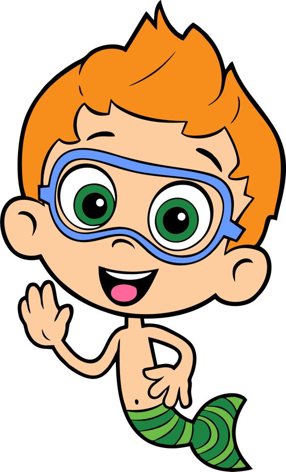 Bubble Guppies.Svg.Dfx.Eps.Pdf.Png.