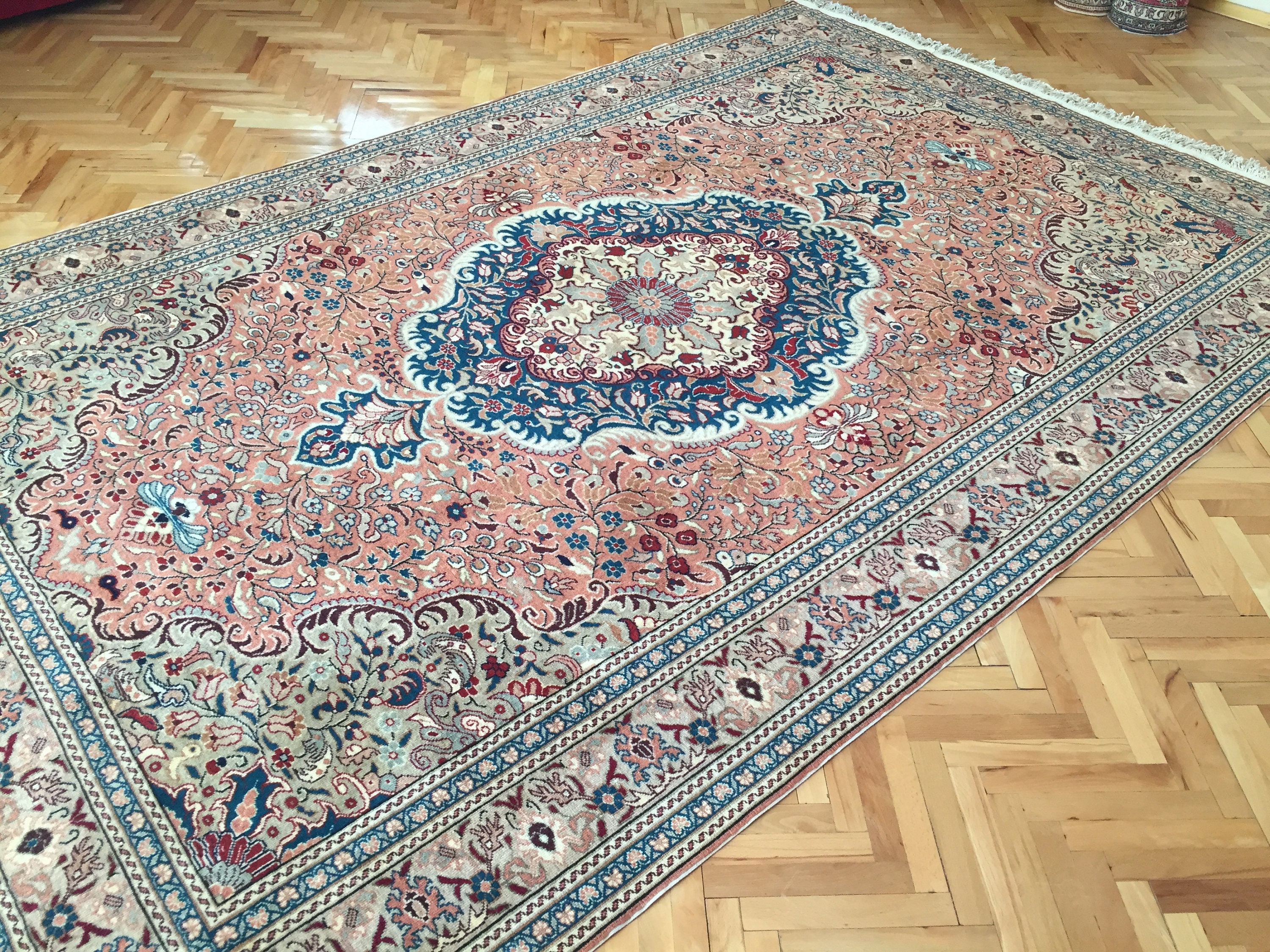 Turkish Rug Large Home Decor Handmade Turkish Rug Large Home Decor Handmade Wool Vintage