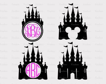 Free Free 85 Monogram Disney Castle Svg SVG PNG EPS DXF File