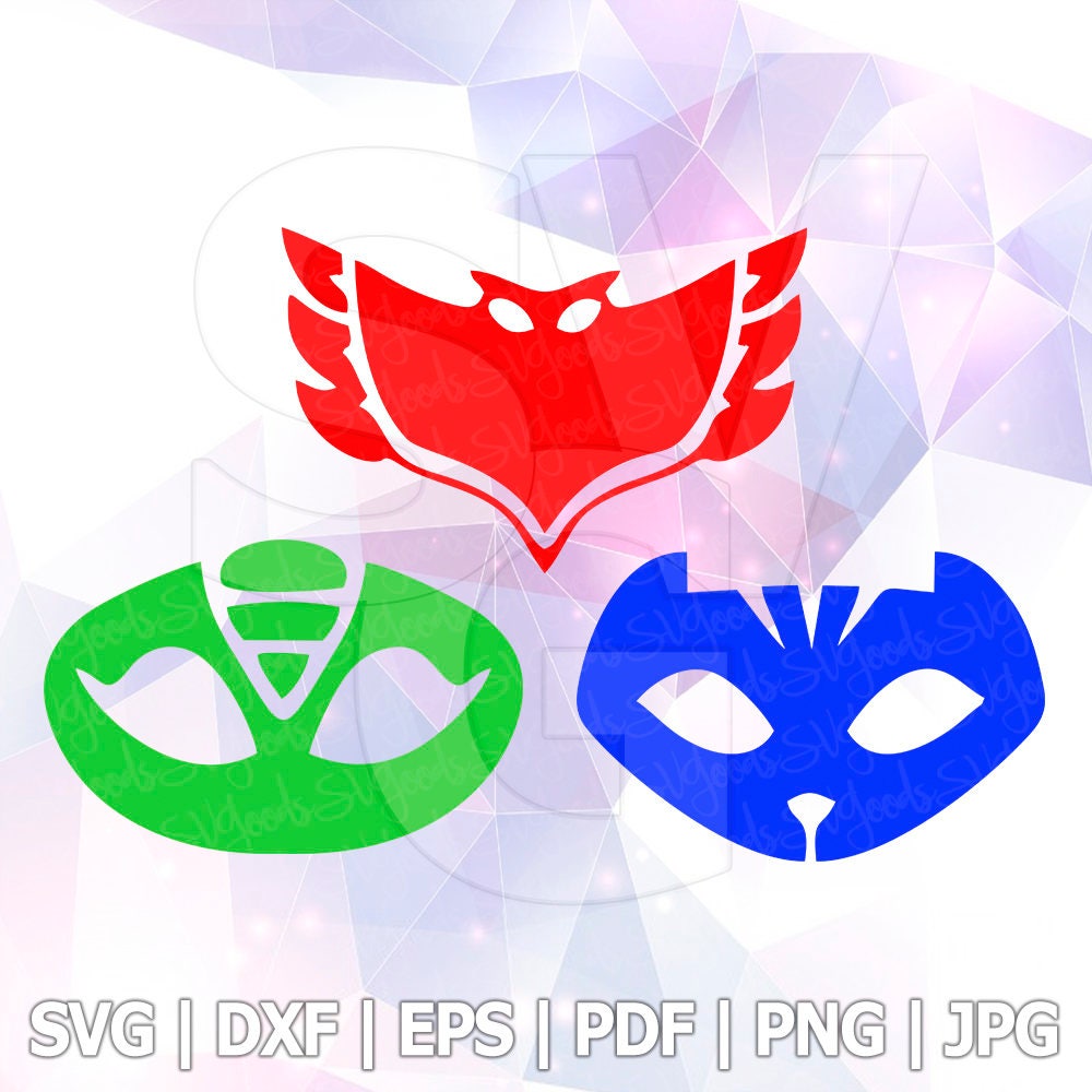 Download PJ Masks SVG Vector Cut File Cricut Design Silhouette ...