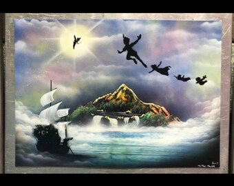  Peter pan art Etsy