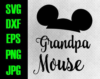 Download Grandpa mickey | Etsy