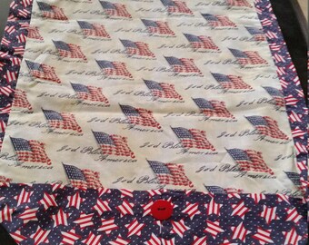 4th of July table runner and Wall Hanging