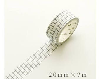 Grid - Dark Washi Tape (SC-159)